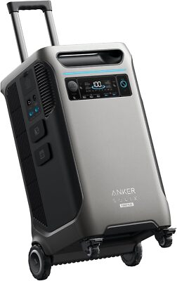 #ad Anker SOLIX F3800 Plus Portable Power Station 3840Wh 6000W AC120V 240V Generator $2399.00