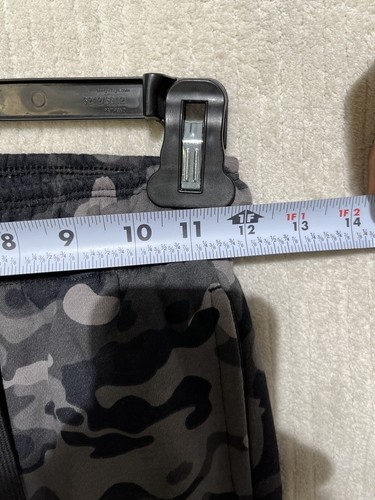 PUMA Sweatpants Boys small camo Outdoor Fleece Elastic Full Length Pants gray - Picture 5 of 9
