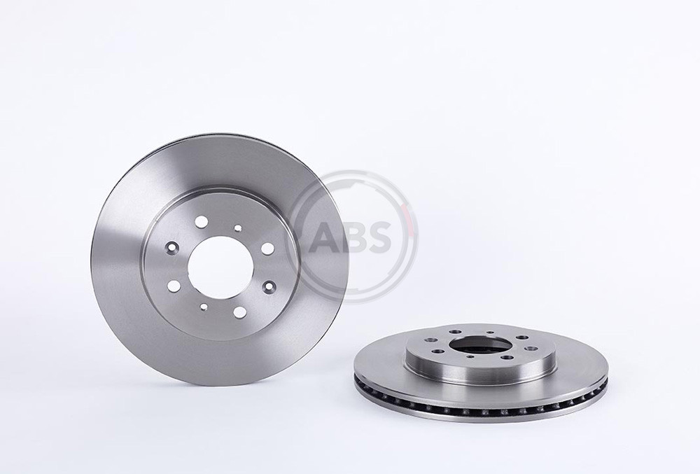 Front Set 2x Brake Discs BREMBO 09.A357.10 for Honda Jazz/City/Fit (02-15) - Image 16