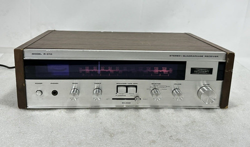 Vintage 1974 Superscope Model R-310 ~ Stereo Quadraphase Receiver ~ 5WPC into 8Ω