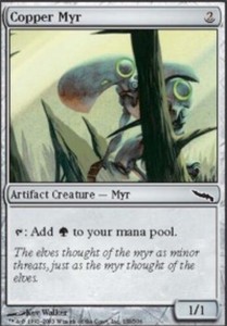 Copper Myr x4 - Mirrodin - NM-Mint, English - Mirrodin