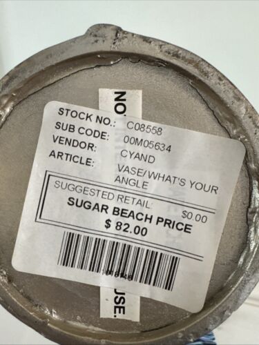 Cyan Design 08558 What’s Your Angle Bronze Vase Tags 16” x 3.5” - Picture 11 of 11
