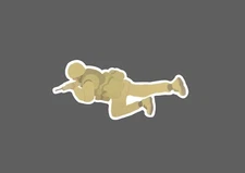 Soldier Sticker Army Crawling Waterproof Military War Gift NEW