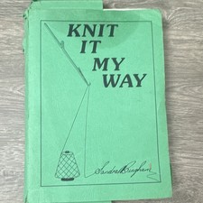 Sandra Bingham Knit It My Way Knitting Pattern book, MPN 27A