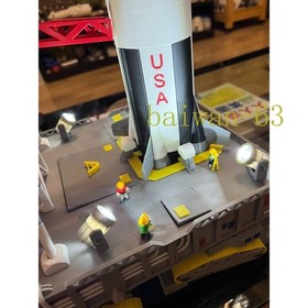 96cm Tall 1/144 Scale Saturn V Launch Umbilical Tower - Light-Up Edition NO Doll