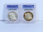 Lot Of 2: 1884-O/1902-O PCGS MS 64+ Morgan Silver Dollars $1