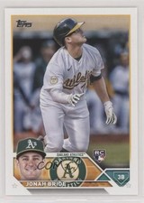 2023 Topps Series 1 Advanced Stat Back 229/300 Jonah Bride #95 w5p