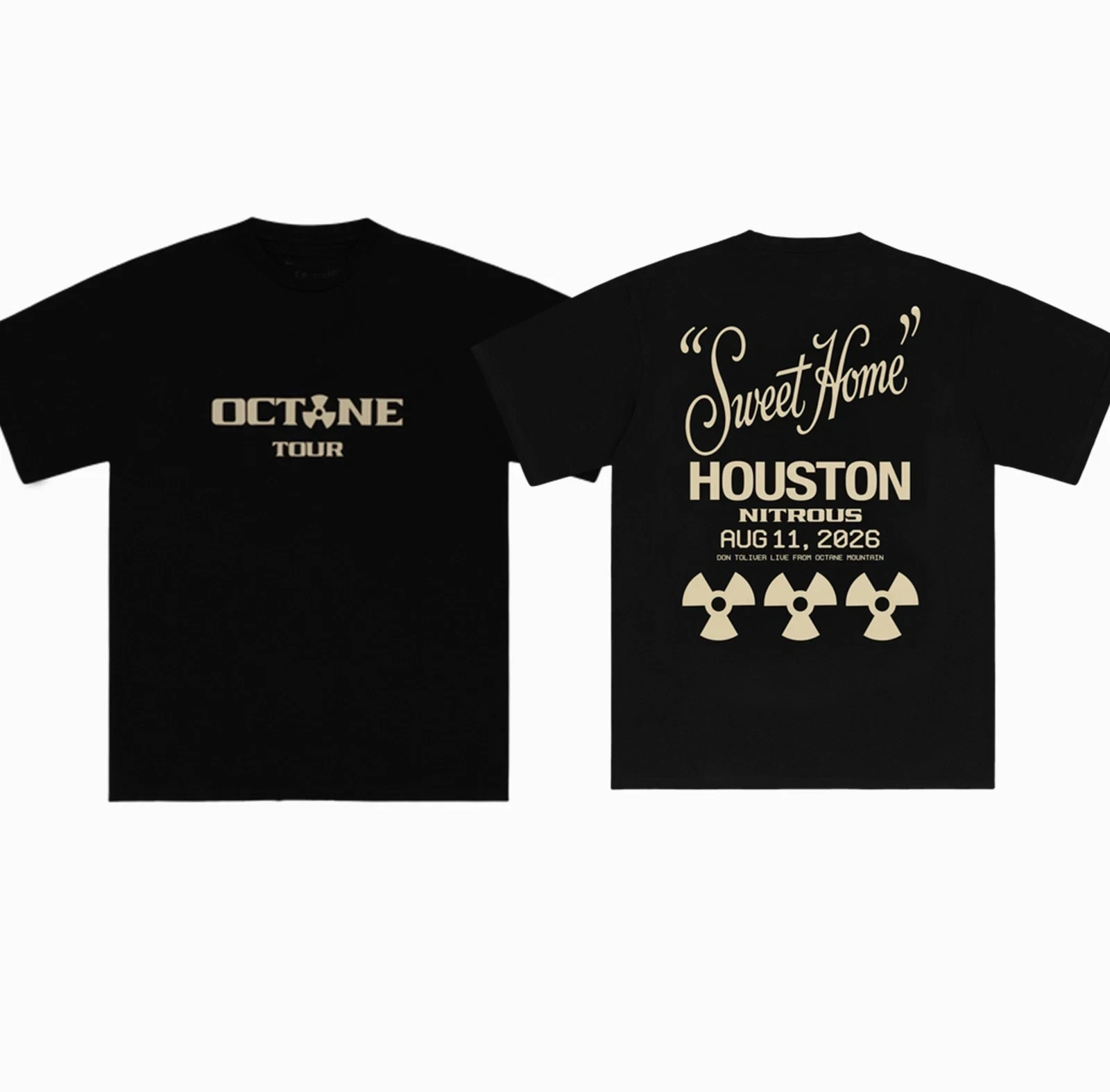 Don Toliver NITROUS – Octane World Tour Leg 2 Aug 11, 2026 Houston, TX T shirt