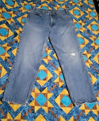 Kirkland Signature 34x30 #7710034 Stonewash Distressed Ripped Blue