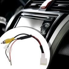 4 Pin Car Reverse Camera Retention Wiring Harness Cable  Adapter For Toyota