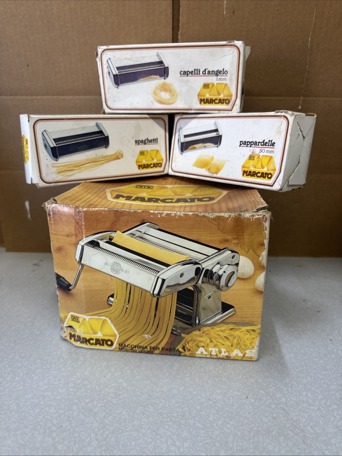 Marcato- Raviolissima Ravioli Pasta Maker Attachment  Made In Italy 3 Attachment