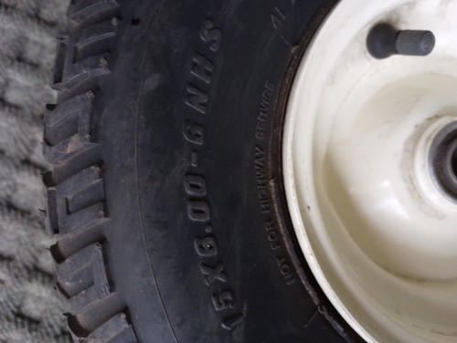 Carlisle Turf Saver II Reifen- und Radmontage - 15X6.00-6 NHS 2-LAGIG 4L25 - Bild 10 von 10