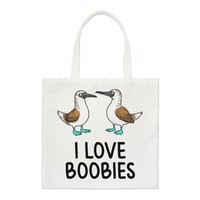 I Love BrüSte VöGel Regular Tragetasche Vogel UnhöFlich Lustig Scherz Geburtstag