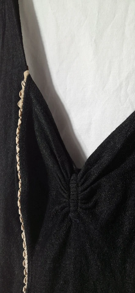 Traje de baño Jantzen de una pieza años 20 traje de baño panel modesto Sears Roebuck XS Foto 2 de 4