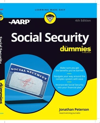 Social Security For Dummies by Peterson, Jonathan, Good Book