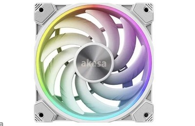 Akasa Soho Ar Dawn Edition 120mm White Argb Lüfter PC Case Fan OVP Guter Zustand