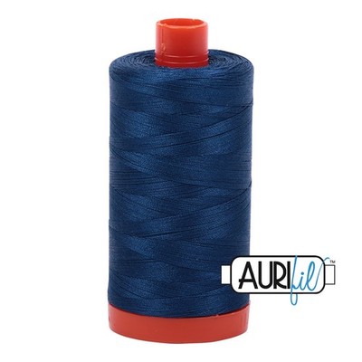 Medium Delft Blue 2783 | 50wt Large Spool 1300M / 1422Y | Aurifil