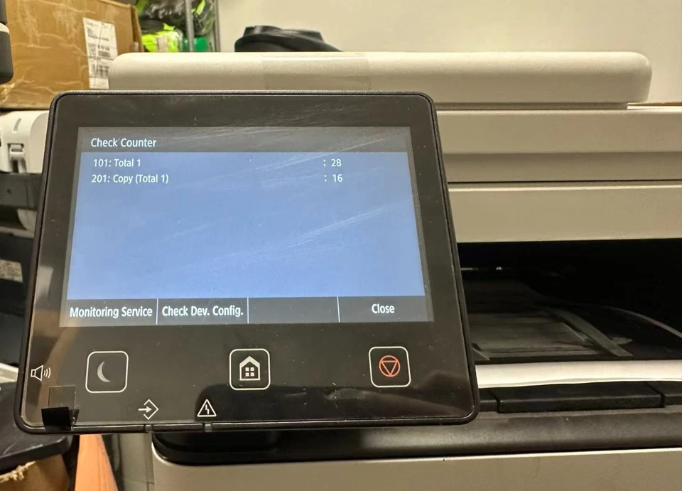 Canon imageCLASS X MF1440 42ppm Black-and-White 100% Toner Only 28 Page Count - Image 4 of 4