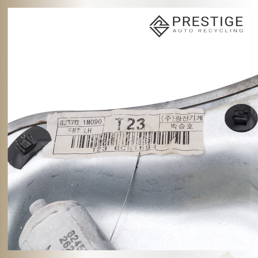 Regulador de ventana de puerta KIA FORTE 2010-2013 sedán con motor delantero izquierdo 824011M010 Foto 3 de 4