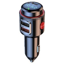 For Bluetooth FM Transmitter with A2DP Music Streaming and MP3 USB Playback