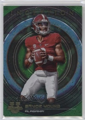 2022-23 Bowman Inception University Green Foil 44/299 Bryce Young #81 1n1m
