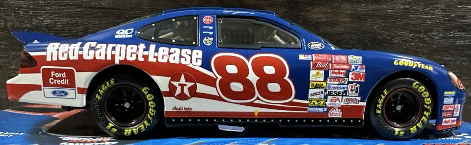 2000 Dale Jarrett Ford Credit Quality Care Thanks Last Ride 1/24 Action Nascar - Image 4 of 4