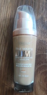 L'Oreal Paris True Match Lumi Liquid Foundation Makeup, N3 Natural Buff
