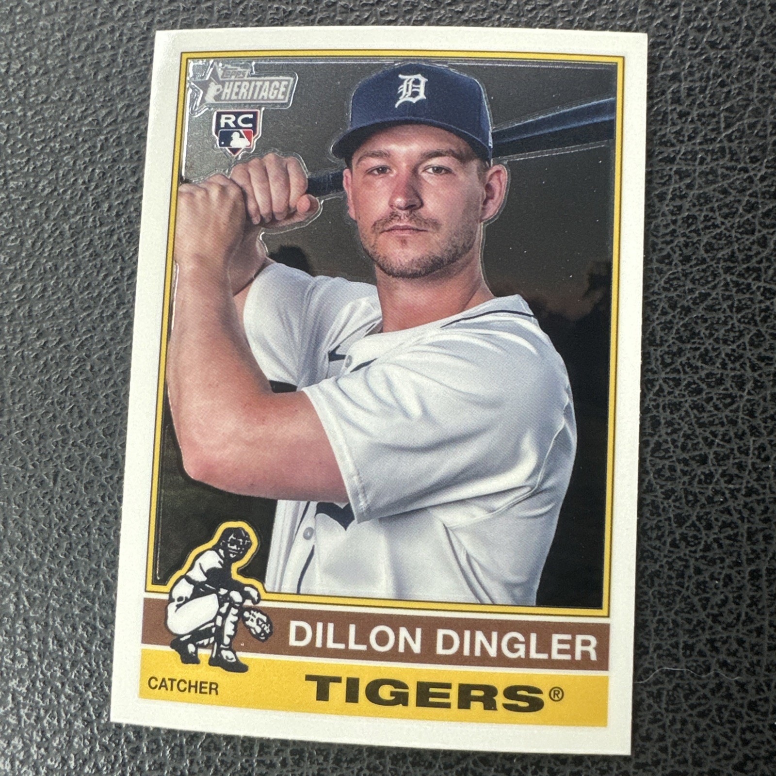 2025 Topps Heritage - Dillon Dingler #130 Chrome (RC) (B4)