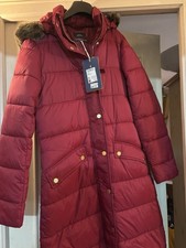Joules Long Puffa Coat