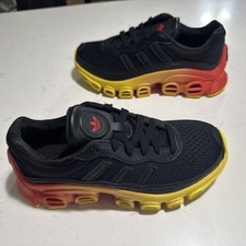 New Adidas ADIFOM MEGARIDE JR3886 Black/yello...
