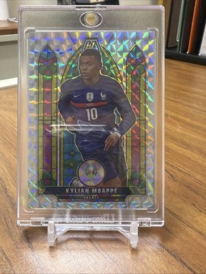 2020 Panini Mosaic - UEFA Euro - STAINED GLASS #8 - Kylian Mbappe