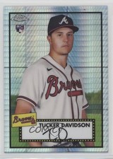 2021 Chrome Platinum Anniversary Mega Box Prism Refractor Tucker Davidson 0l1o