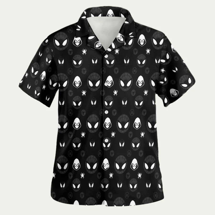 Spider Man Multiverse Mask Hawaiian Shirt