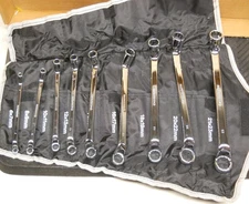 NEW GEARDRIVE OFFSET BOX WRENCH SET METRIC 10-PIECE 6-23mm Chrome FREE SHIPPING!