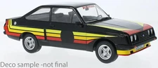 MCG 1:18 Scale Diecast - Ford Escort Mk2 RS 2000 X-Pack Zakspeed, Black - MCG185