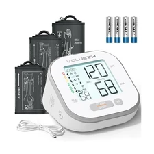 Blood Pressure Monitor for Home Use - 3 Size Cuffs, Small 6"-10", M... Fast Ship