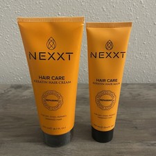 NEXXT Hair Care 2PC Set Keratin Hair Mask  Hair Cream NWOB Luxury Haircare
