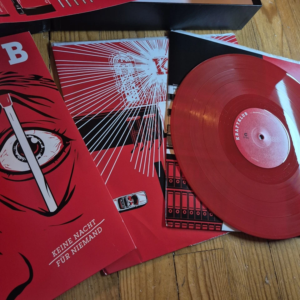 Kraftklub - Keine Nacht für Niemand BOX / Vinyl / LP / Kummer / Schallplatte - Bild 4 von 4