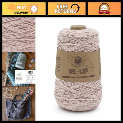 Re-Up Yarn Bonus Bundle - Eco-Friendly, Soft, Durable, Rosewater Color, Crafting