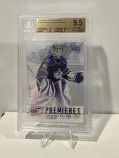 2007-08 Upper Deck Ice - Ice Premieres Jonathan Bernier #196 /499 (RC) BGS 9.5