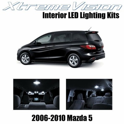 XtremeVision Interior LED for Mazda 5 2010-2013 (8 PCS) Pure White