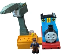 TOMY Thomas Cranky Air Power Service Set Sound Tools Fix It Train Crane Vtg 2003