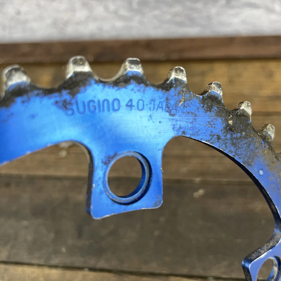 Vintage Sugino 40T BMX Chainring 40 Sprocket 110 BCD 5-Bolt Cruiser Japan - Image 2 of 4