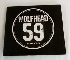 Wolfhead 59 - We Are Not Ok (CD 2020 D-Trash Records) Digipak Canada 