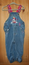 VINTAGE toddler JEAN OVERALLS 18 Months BABY MICKEY  CO. Baby MINNIE DISNEY 