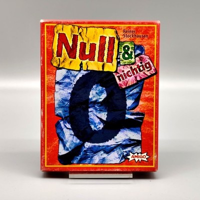 Null & nichtig | Kartenspiel Amigo 6963 Stockhausen | Komplett + Unbespielt   