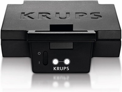 Krups FDK 452 Sandwichmaker - Schwarz, Antihaftbeschichtet, 850 W