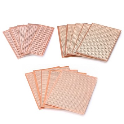 5pcs Universal Bakelite Circuit Board DIY Prototype PCB Prototyping Track Plate