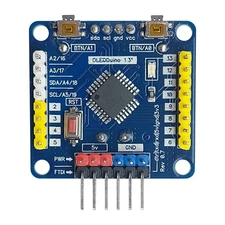 Arduino Pro mini Based OLEDDUINO-1.3" Dev Board ATmega328P 5v 16Mhz