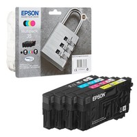 Epson 35 / T3586 Schwarz, Cyan, Magenta, Gelb Druckerpatronen, 4Er-Set